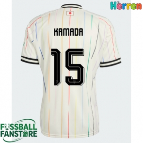 Japan Daichi Kamada #15 Replik Auswärtstrikot WM 2026 Kurzarm